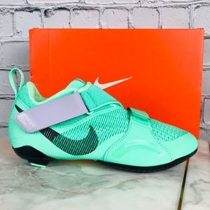 Nike SuperRep Cycle Women’s Green Glow Bicycle Shoes Size 5.5